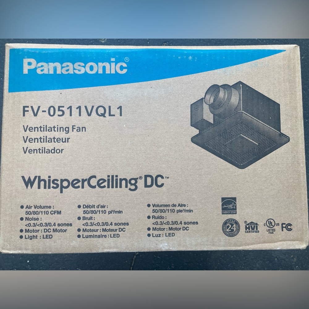 Panasonic Ventilating Fan